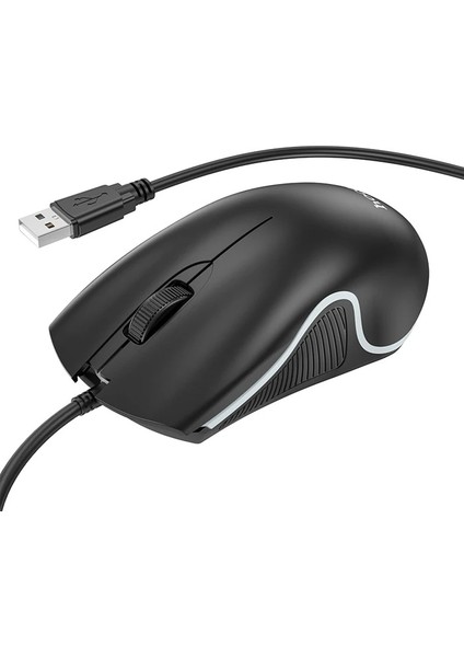 Hoco GM19 Rgb LED Işıklı Gamer Oyuncu Kablolu Optik MOUSE-(1903) fırsatları