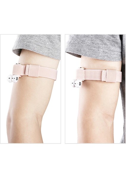 Ally Apple Airpods Için Tutucu Nylon Kol Bandı Spor BANDI-(1903)