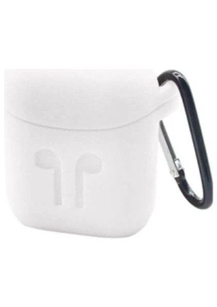 Ally Apple Airpods Için Silikon Kılıf ANAHTARLIKLI-(1903) fırsatları