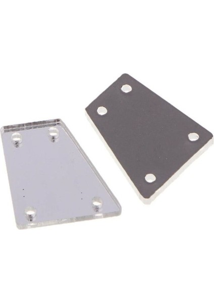 Yeşil Akrilik Aynanız, 25 Küpe Deliği, Yapışkanlı ve Şık Tasarım