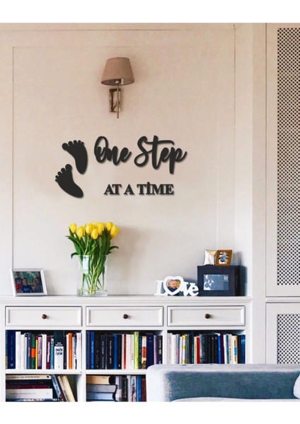 Ilham Veren Siyah Duvar Yazısı, Adım Adım Gelişim Için Dekorasyon