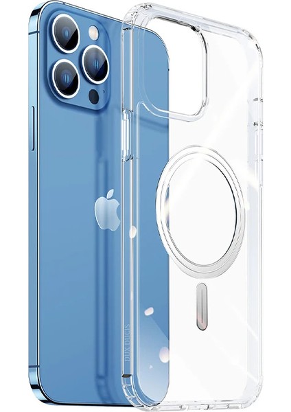 Dux Ducis Clin Mag Series iPhone 12 Pro Max 6.7 Magsafe Uyumlu Manyetik Silikon KILIF-(1903)