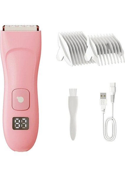 Ezere Saç Sakal Vücut Tıraş Makinesi Su Geçirmez Dijital GÖSTERGELI-(1903)