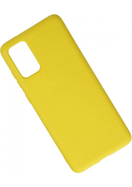 Samsung Galaxy S20 Plus Kılıf Nano Içi Kadife Silikon - Sarı fiyatları