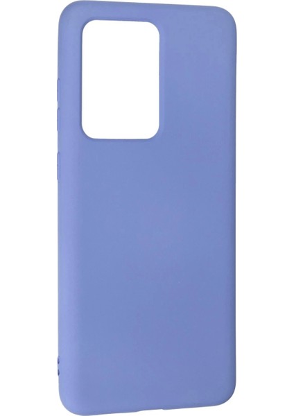 Samsung Galaxy S20 Ultra Kılıf Nano Içi Kadife Silikon - Lila modelleri