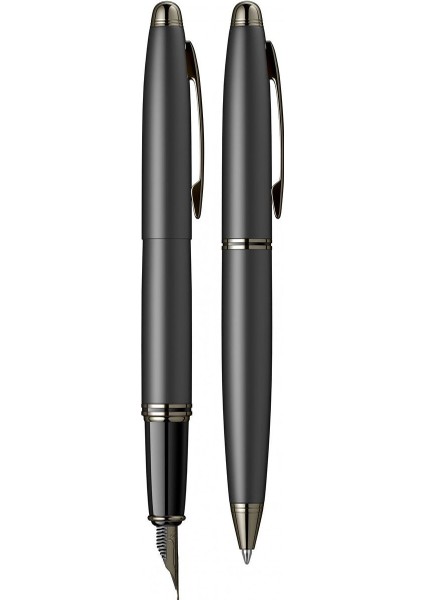 & WizDesign 88 Dolmakalem + Tükenmezkalem Ikili Set Mat Siyah (Ömür Boyu Garantili - Lüks Kutulu - İsme Özel Tasarım) modelleri