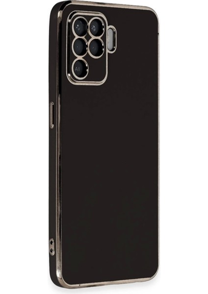 Oppo Reno 5 Lite Kılıf Volet Silikon - Siyah fiyatları