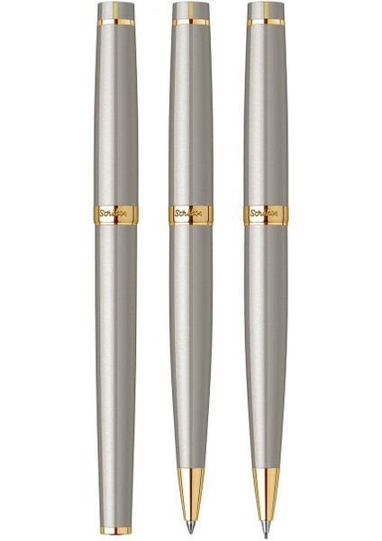 & WizDesign 38 Dolmakalem + Tükenmezkalem + Versatil Üçlü Set Saten Altın (Ömür Boyu Garantili - Lüks Kutulu - İsme Özel Tasarım) fiyatları