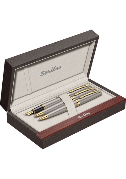 & WizDesign 38 Dolmakalem + Tükenmezkalem + Versatil Üçlü Set Saten Altın (Ömür Boyu Garantili - Lüks Kutulu - İsme Özel Tasarım) fırsatları