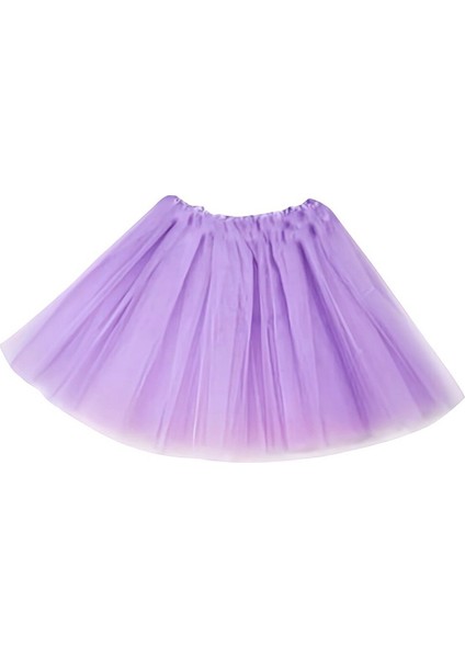 Mor Tül Etek, Gösteri ve Dans Etkinlikleri Için Şık ve Rahat Tasarım RETK002