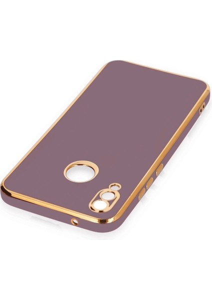 Huawei P20 Lite Kılıf Volet Silikon - Mor modelleri