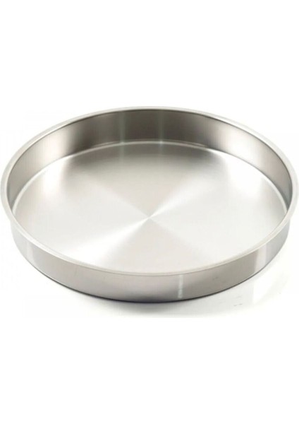 40CM Yuvarlak Paslanmaz Alüminyum Fırın Tepsisi Baklava Için Mükemmel
