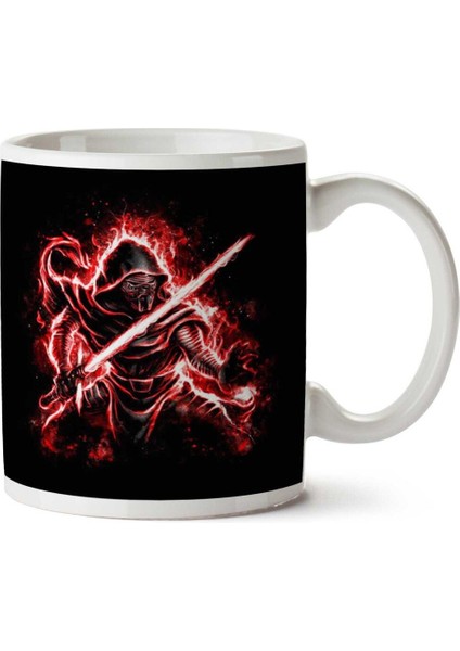 Kylo Ren Star Wars The Force Awakens Iki Tarafı Baskılı Kupa Bardak