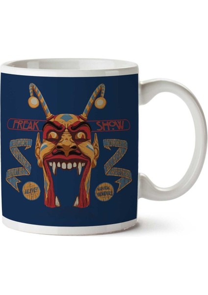 American Horror Story Freakshow Iki Tarafı Baskılı Kupa Bardak