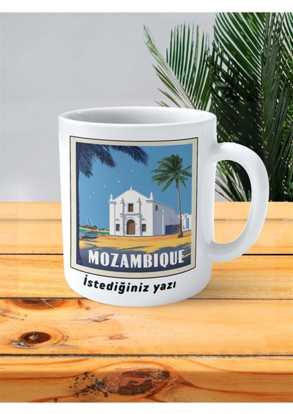 Mozambique Baskılı Kupa Bardak Kişiye Özel Desen fiyatları