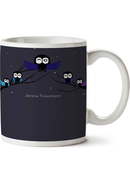 Nightowl Squad (Goals) Iki Tarafı Baskılı Kupa Bardak