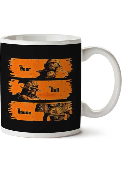 Fallout By Iki Tarafı Baskılı Kupa Bardak