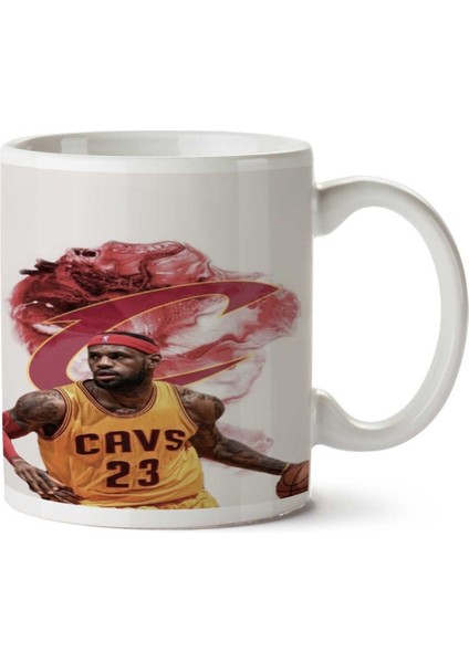 Cavs 23 Basketbol Iki Tarafı Baskılı Kupa Bardak