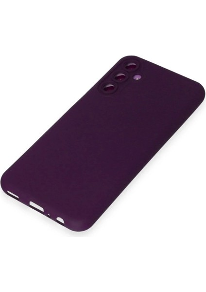 Samsung Galaxy M14 5g Kılıf Nano Içi Kadife Silikon - Mor fırsatları