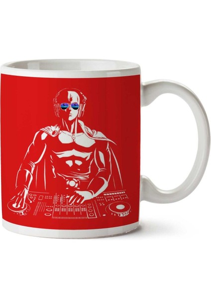 Dj One Punch Man Iki Tarafı Baskılı Kupa Bardak