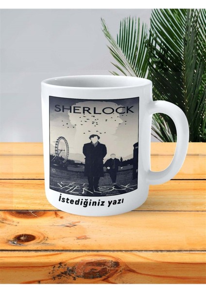 Sherlock Holmes Baskılı Kupa Bardak Kişiye Özel Desen 2 fiyatları