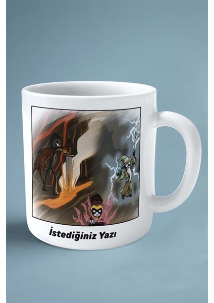 Stick War Mobil Oyun Baskılı Kupa Bardak Çift Taraflı Baskı Kişiye Özel Model 5 fiyatları