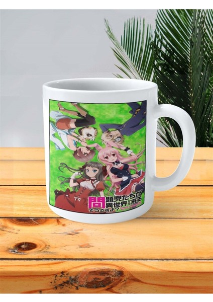 Mondaiji-Tachi Ga Isekai Kara Kuru Sou Desu Yo? Baskılı Kupa Bardak Kişiye Özel Model 5