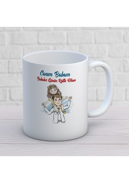 Babalar Günü 68.tasarım Kupa Bardak