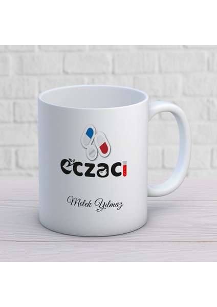 Kişiye Özel Eczacı Kupa Bardak