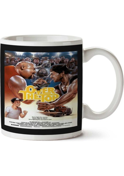 Falcao, Sylvester Stallone.png Iki Tarafı Baskılı Kupa Bardak