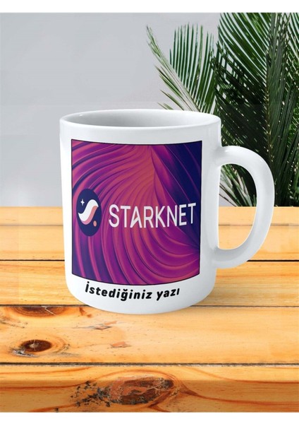 Strk Starknet Baskılı Kupa Bardak Kişiye Özel Desen 1 fiyatları