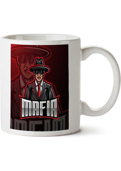 Mafia Iki Tarafı Baskılı Kupa Bardak