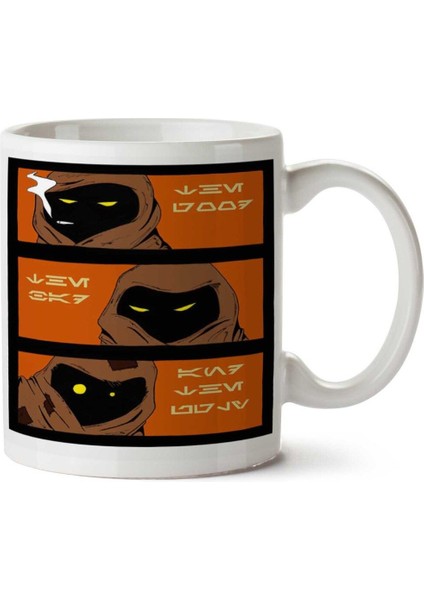 The Good The Bad The Utinni Iki Tarafı Baskılı Kupa Bardak