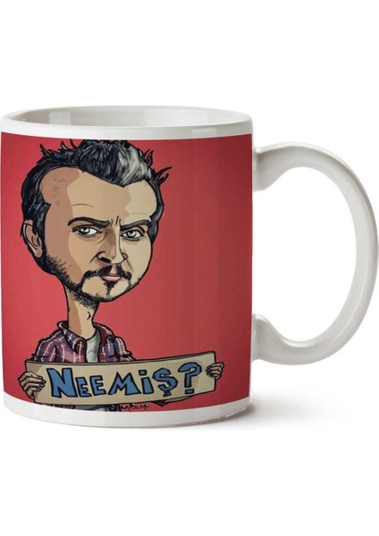 Leyla Ile Mecnun Neemiş Iki Tarafı Baskılı Kupa Bardak