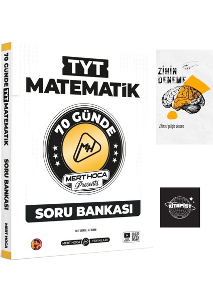 Mert Hoca Tyt 70 Günde Matematik Soru BANKASI+ZİHİNDENEME-KR543