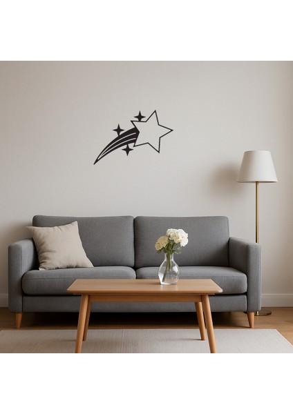Uçan Yıldızlar Iç Mekan Dekoratif Tablo - KA3269-8922 fırsatları