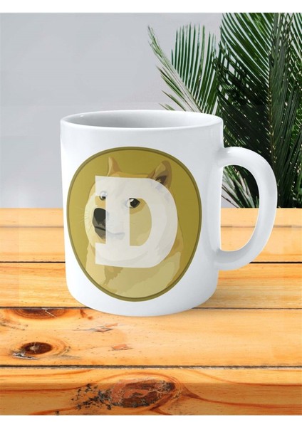 Doge Baskılı Kupa Bardak Kişiye Özel Model 2