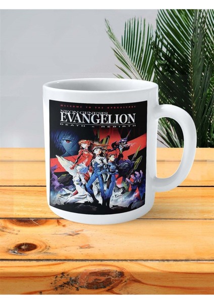 Neon Genesis Evangelion Baskılı Kupa Bardak Kişiye Özel Model 1
