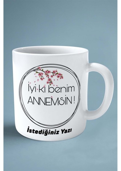 Anneler Günü Anne Hediye Baskılı Kupa Bardak Çift Taraflı Baskı Kişiye Özel Model 44 fiyatları