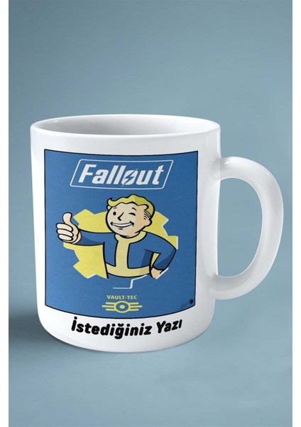 Fallout Oyun Baskılı Kupa Bardak Çift Taraflı Kişiye Özel Model 5 fiyatları