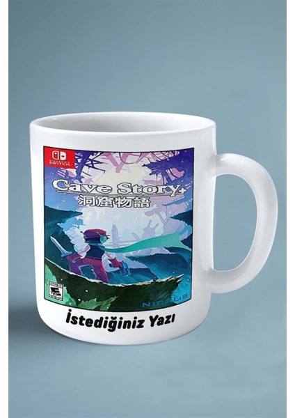 Cavestory Baskılı Kupa Bardak Çift Taraflı Baskı Kişiye Özel Model 2 fiyatları