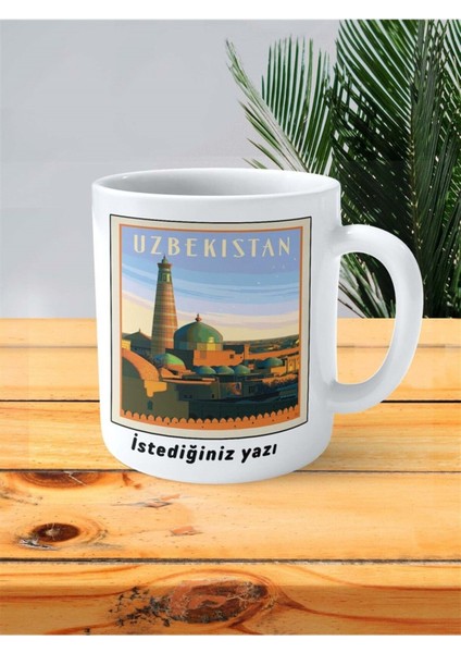Ozbekistan Özbekistan Baskılı Kupa Bardak Kişiye Özel Desen fiyatları