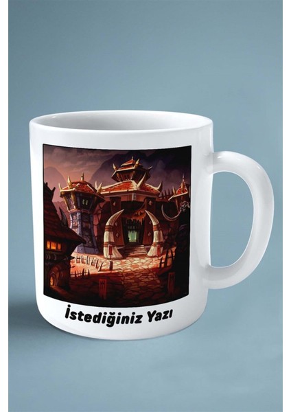 Warcraft Oyun Baskılı Kupa Bardak Çift Taraflı Baskı Kişiye Özel Model 5 fiyatları