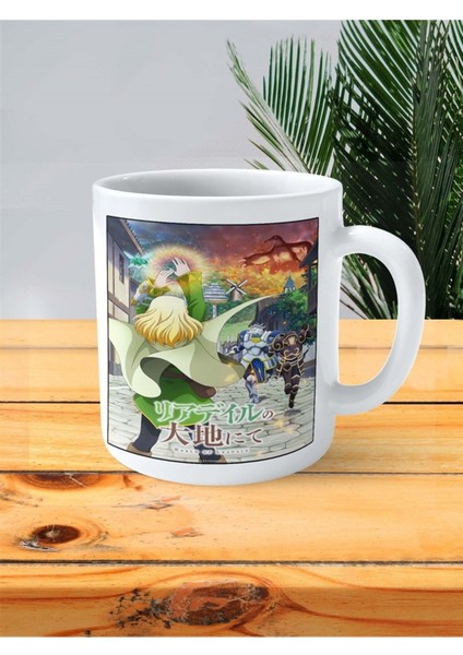 Leadale No Daichi Nite Baskılı Kupa Bardak Kişiye Özel Model 3