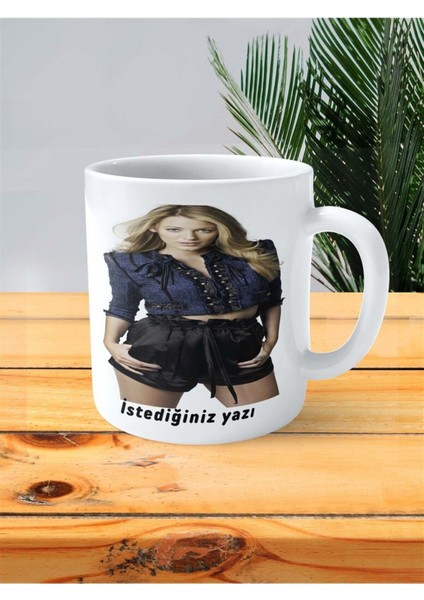 Blake Lively Baskılı Kupa Bardak Kişiye Özel Model 2 fiyatları
