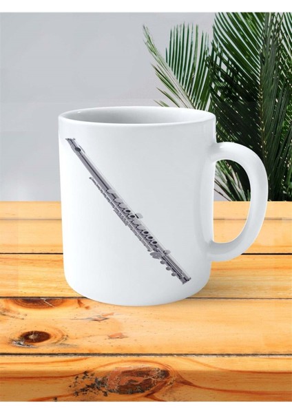 Flut Baskılı Kupa Bardak Kişiye Özel Model 5