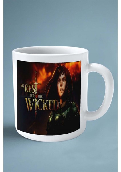 No Rest For The Wicked Oyun Baskılı Kupa Bardak Çift Taraflı Baskı Kişiye Özel Model 1