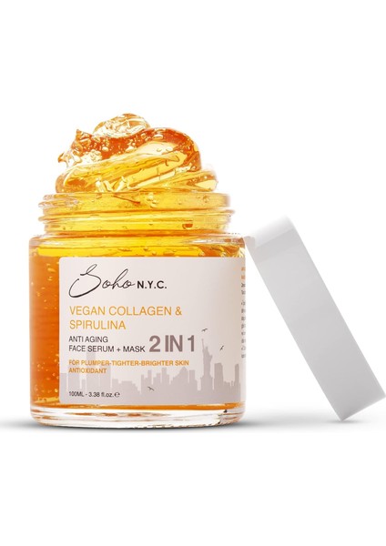 Vegan Kolajen Anti Durulanmayan Maske Etkili Serum 100 ml fiyatları