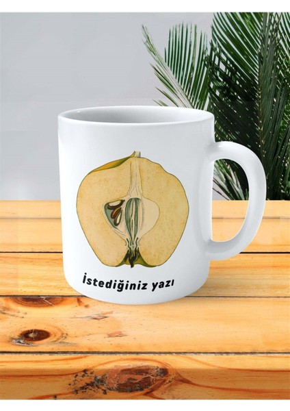 Ayva Baskılı Kupa Bardak Kişiye Özel Model 4 fiyatları