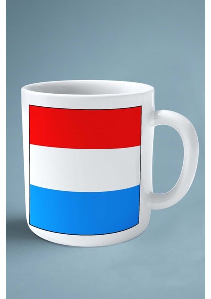 Lübnan Lebanonbayrak Baskılı Kupa Bardak Çift Taraflı Kişiye Özel